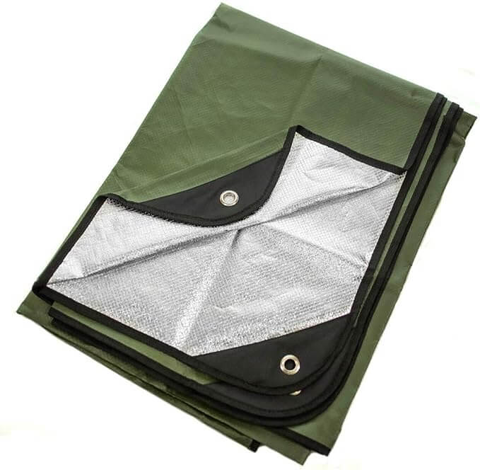 Arcturus Heavy Duty Survival Blanket – Insulated Thermal Reflective Tarp - 60" x 82"